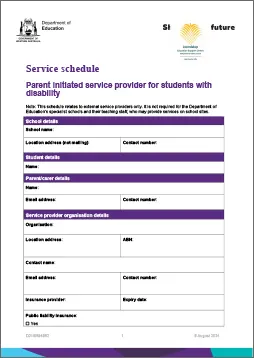 STUDENT INFORMATION JOONDALUP EDUCATION SUPPORT CENTRE