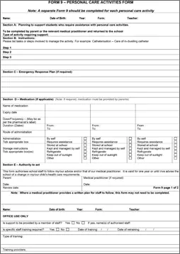 STUDENT PERMISSIONS JOONDALUP EDUCATION SUPPORT CENTRE
